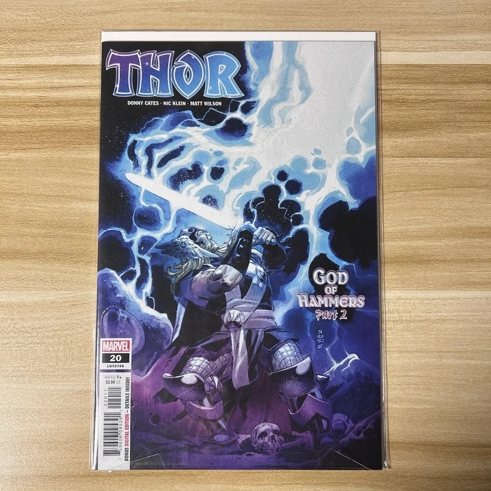Thor #20 1st App Mjolnir God of Hammers Marvel Comics 2022